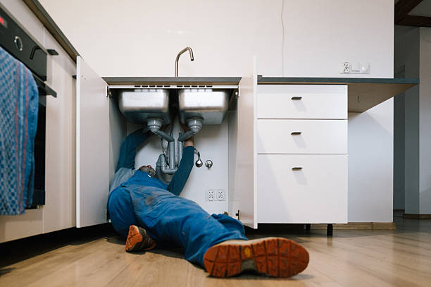 Professional Plumbing technician working in East Bernard, TX